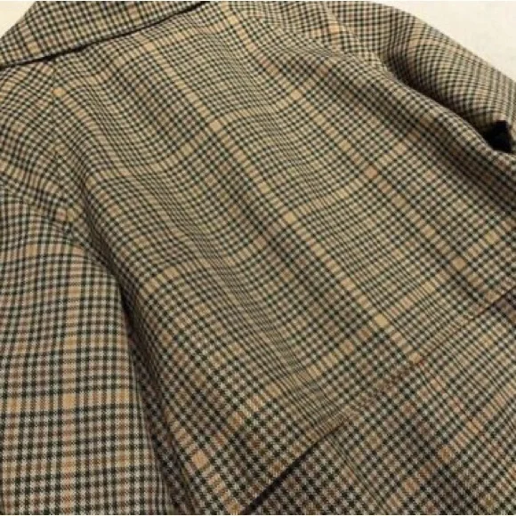 Classic Plaid Wind Coat